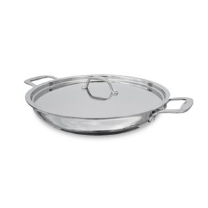PAN, PAELLA, INDUCTION, 12", WITH LID
